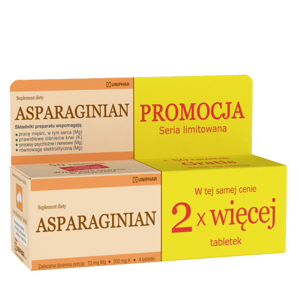 Asparaginian 50+50 tabletek